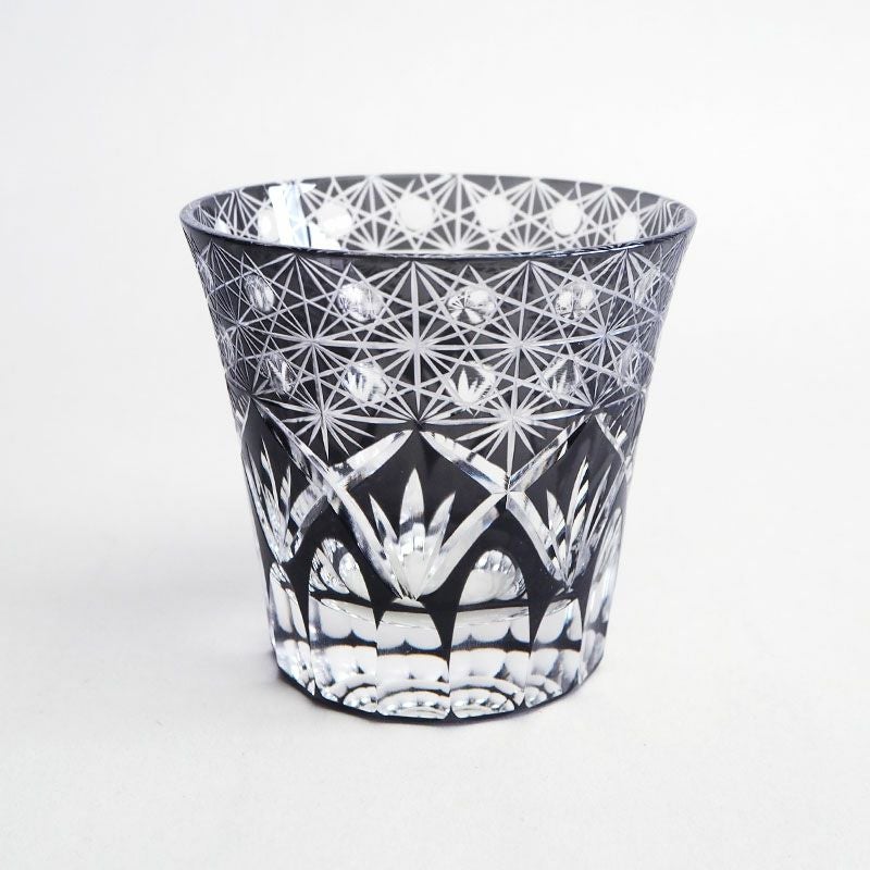 切子 オールドグラス 響 ブラック｜和食器通販｜織部 Online Store【公式】