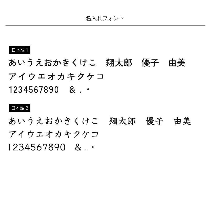日本語フォントは2種類