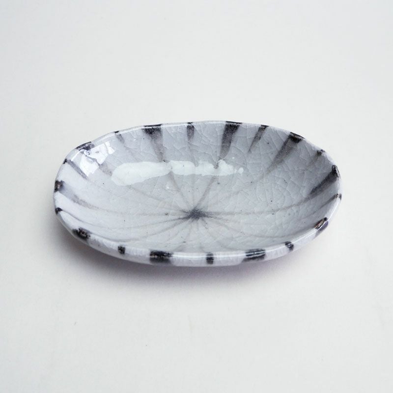 ルリ釉 楕円皿｜和食器通販｜織部 Online Store【公式】