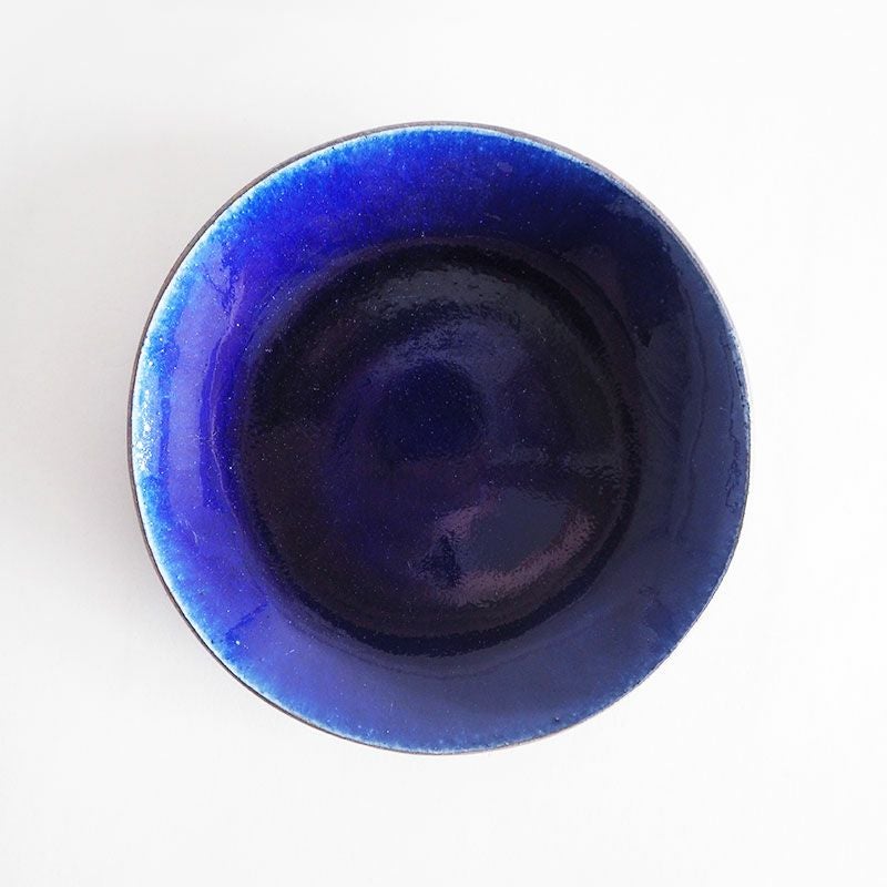 ルリ釉 5寸皿｜和食器通販｜織部 Online Store【公式】