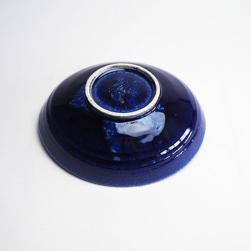 ルリ釉 沓型中鉢｜和食器通販｜織部 Online Store【公式】