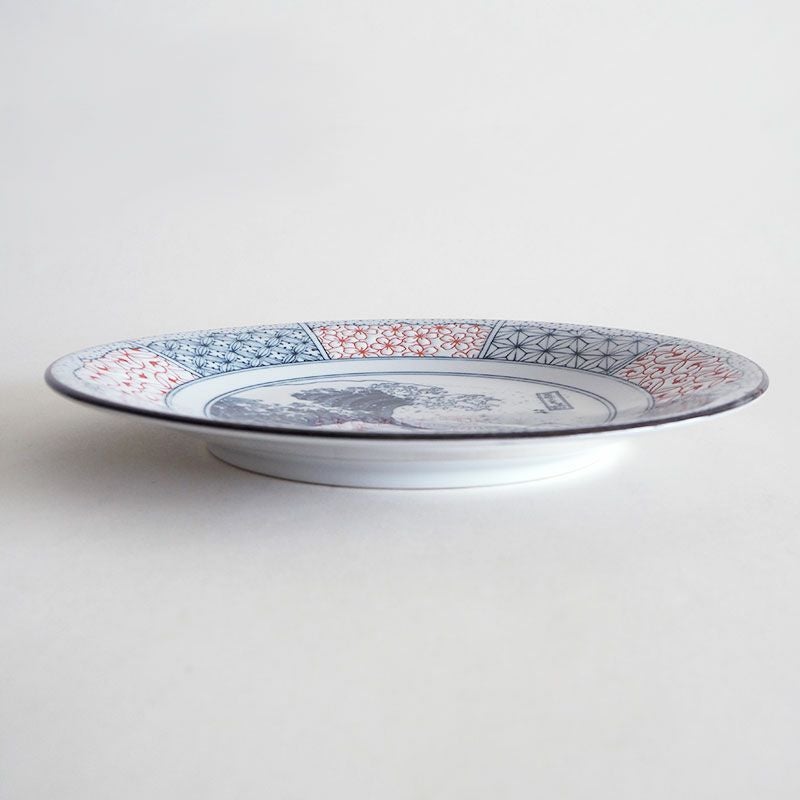 波富士 染付 大皿｜和食器通販｜織部 Online Store【公式】