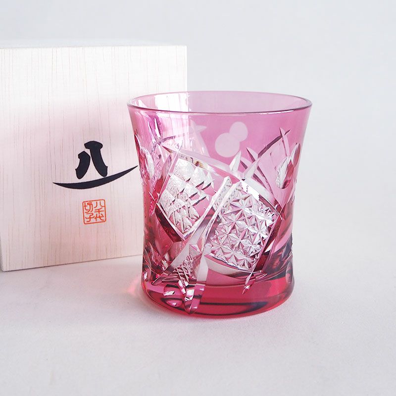 八千代 切子 タンブラー 小槌柄｜和食器通販｜織部 Online Store【公式】