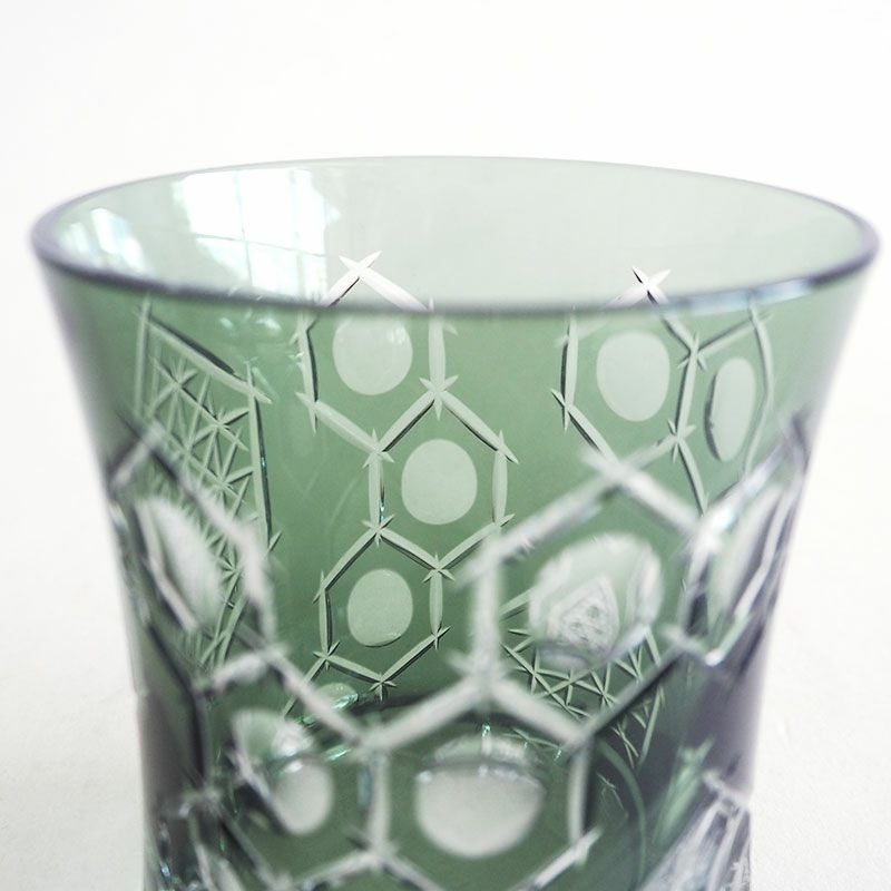 八千代 切子 タンブラー 亀甲｜和食器通販｜織部 Online Store【公式】