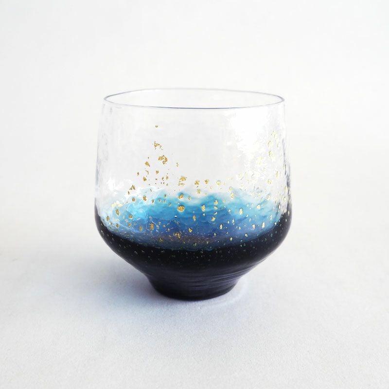 江戸硝子 八千代窯 フリーグラス 碧｜和食器通販｜織部 Online Store