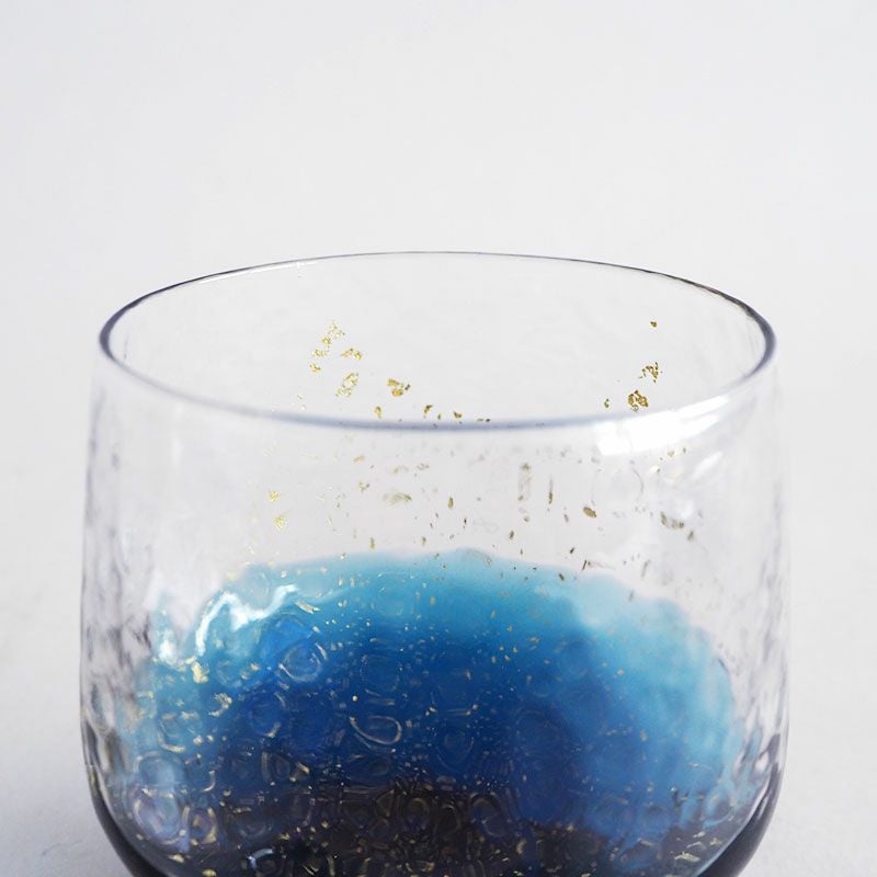 江戸硝子 八千代窯 フリーグラス 碧｜和食器通販｜織部 Online Store