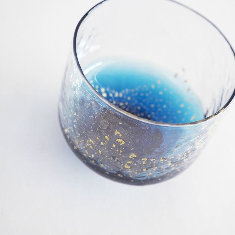 江戸硝子 八千代窯 フリーグラス 碧｜和食器通販｜織部 Online Store