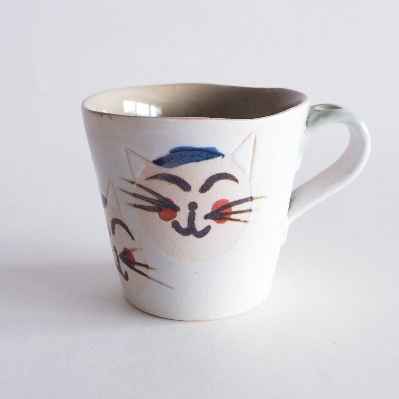 マグカップ CoupleCats White