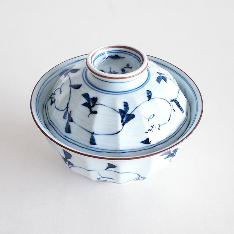 時代山水 蓋丼 青｜和食器通販｜織部 Online Store【公式】