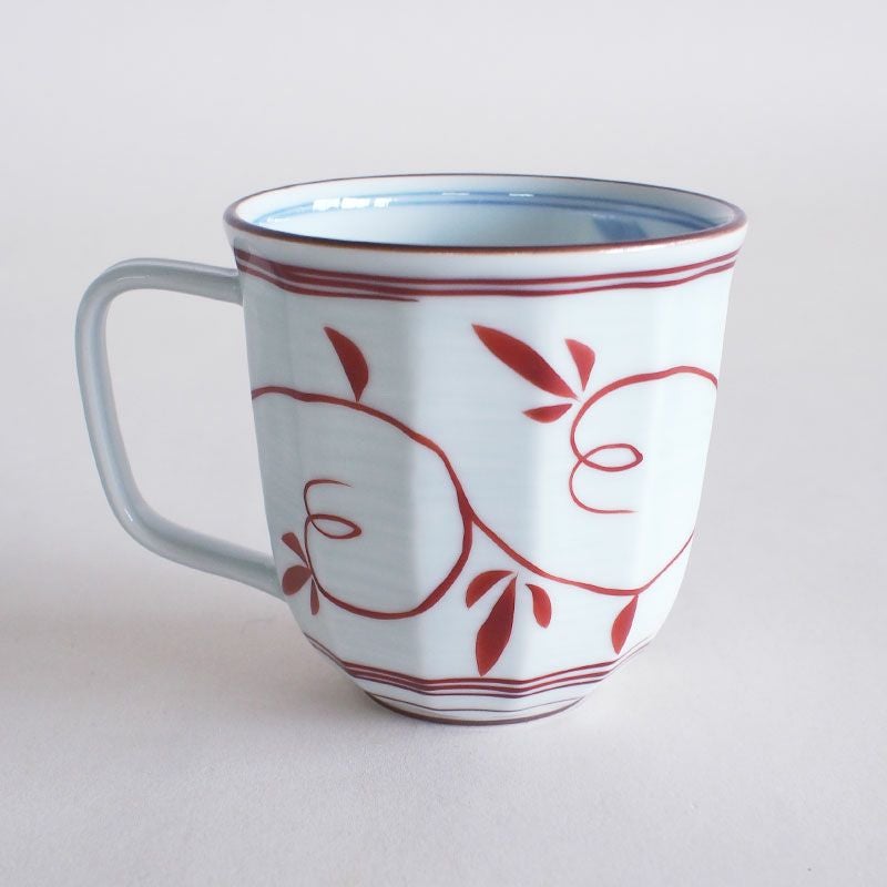 時代山水 ミニマグ 朱｜和食器通販｜織部 Online Store【公式】