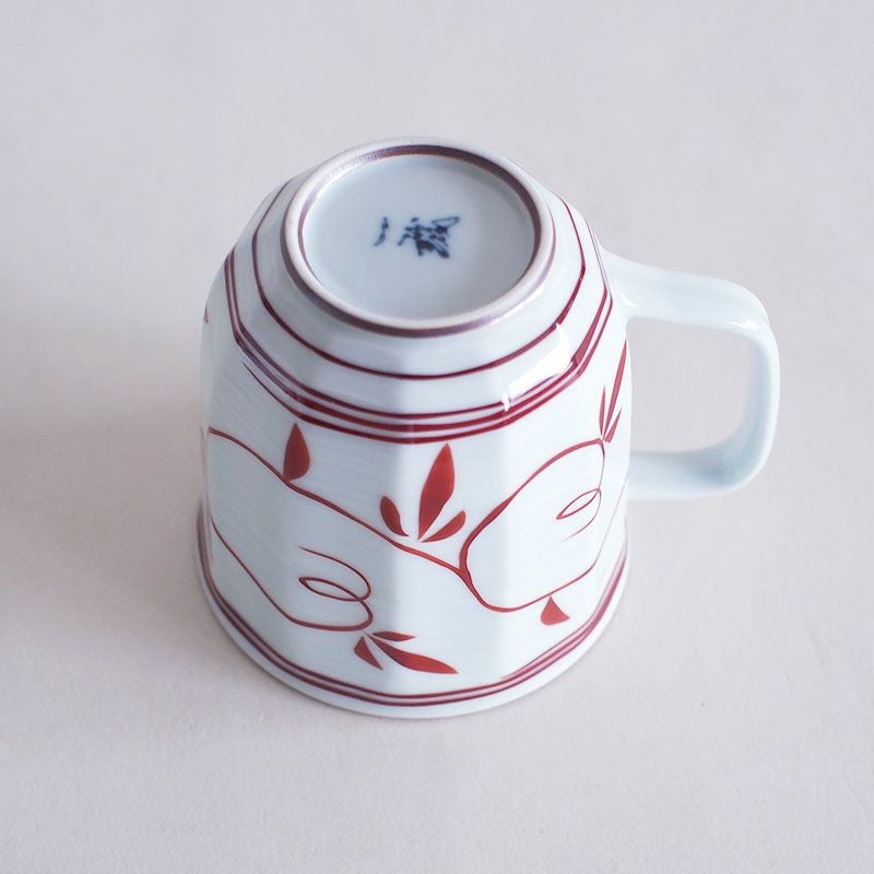 時代山水 ミニマグ 朱｜和食器通販｜織部 Online Store【公式】