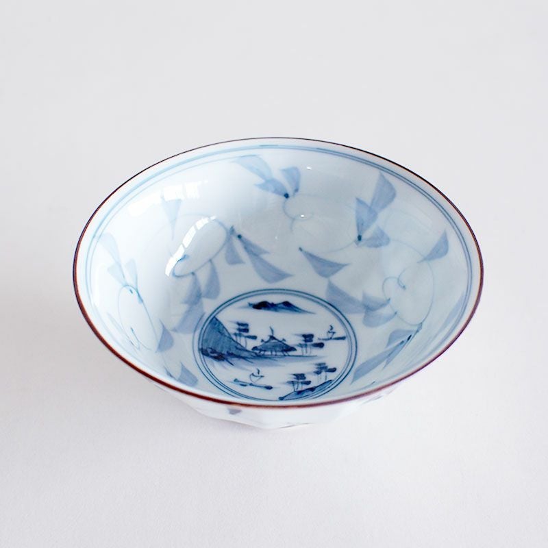 時代山水 飯碗 大呉｜和食器通販｜織部 Online Store【公式】