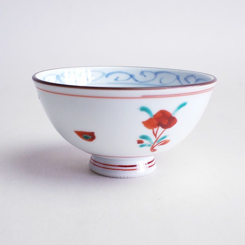 古赤絵 軽飯碗 大