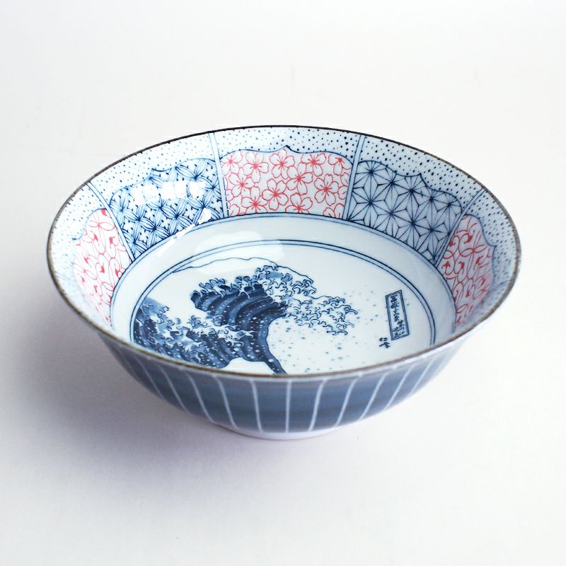 波富士染付 らーめん鉢｜和食器通販｜織部 Online Store【公式】