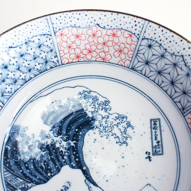 波富士染付 らーめん鉢｜和食器通販｜織部 Online Store【公式】
