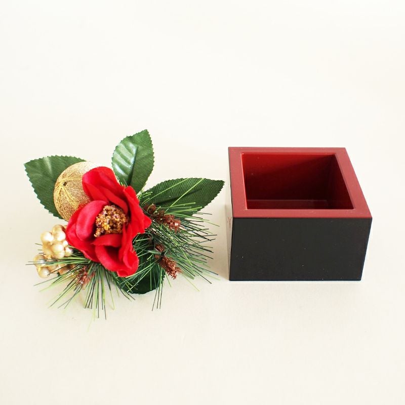 升・花アレンジがついています