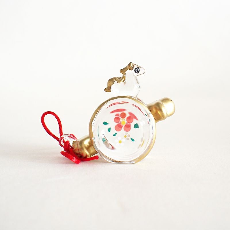 金の彩色部分は焼付けではないため、擦ると彩色が取れる場合があります