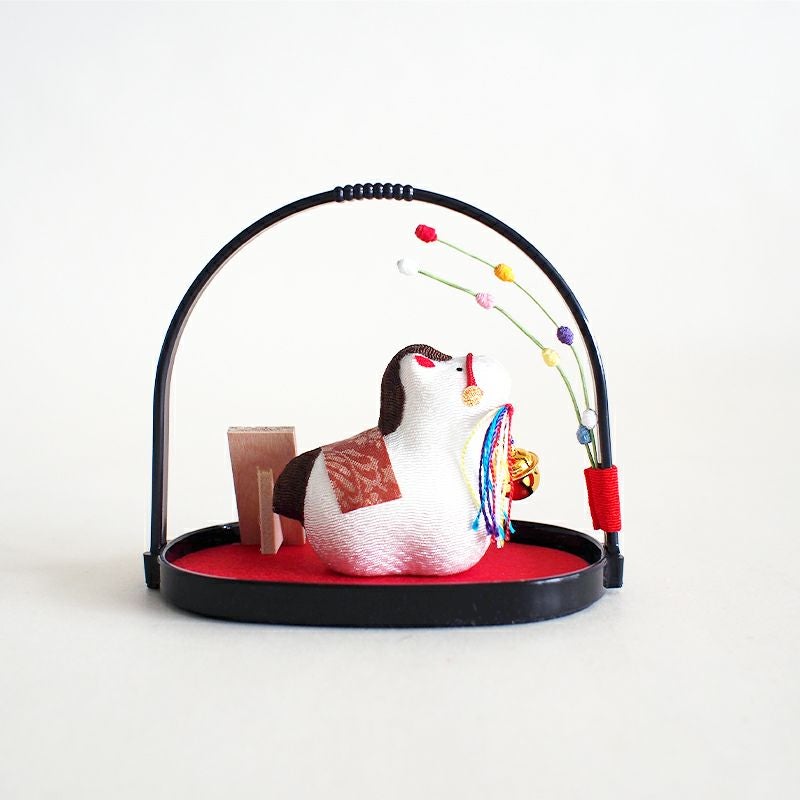 織部オリジナル！午と手付かごの干支のセットです