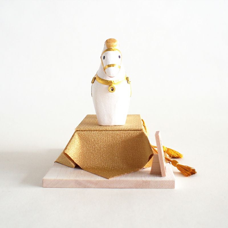 干支午和紙貼宝馬ゴールド玉座｜和食器通販｜織部 Online Store【公式】