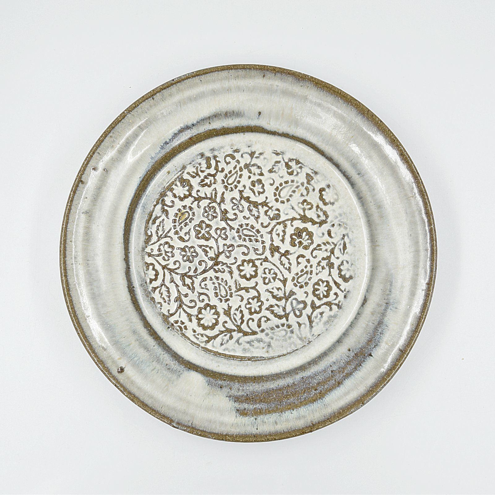 印花 ふち皿(大)｜和食器通販｜織部 Online Store【公式】