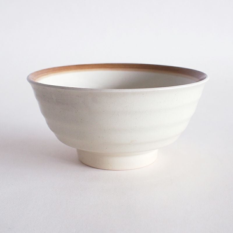 いろいろ丼 F 淵塗白