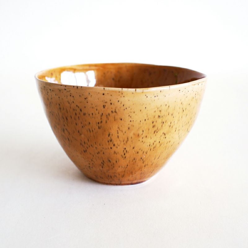 ゆらぎ 深鉢 茶