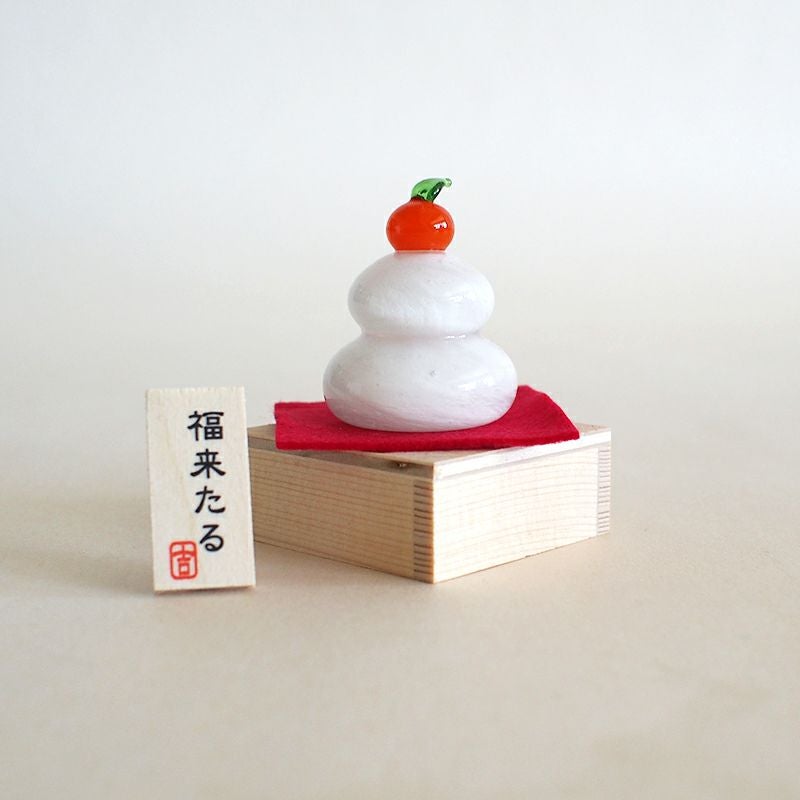 鏡餅小もうせん付き枡セット