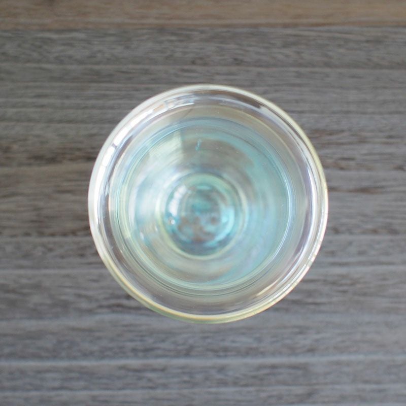 耐熱ガラスなので熱いお湯を入れてもOK