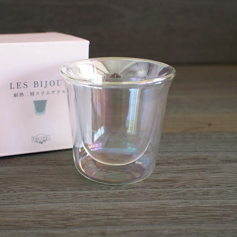 レ・ビジュ 耐熱二層スリムグラス