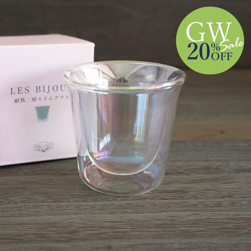 レ・ビジュ 耐熱二層スリムグラス