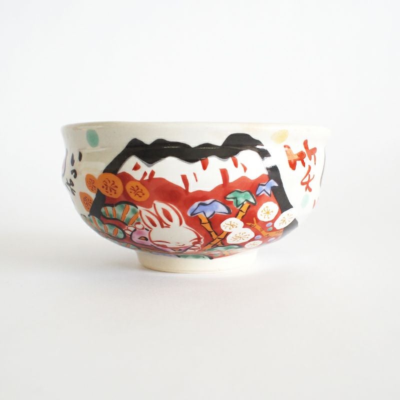 富士日記 名入れ お抹茶碗｜和食器通販｜織部 Online Store【公式】