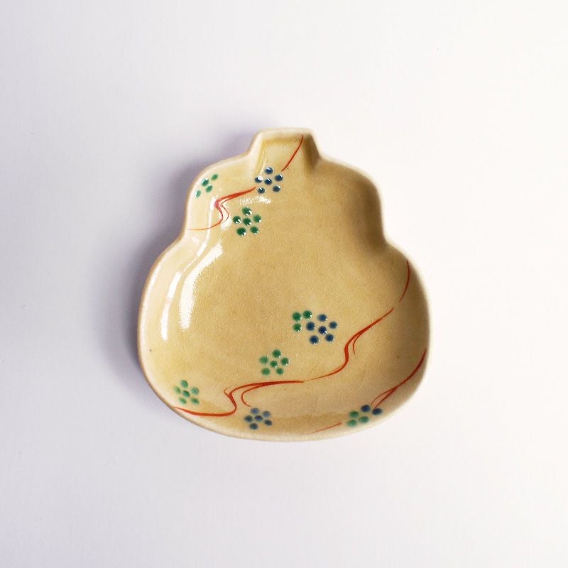 ひょうたん小皿 黄瀬戸｜和食器通販｜織部 Online Store【公式】