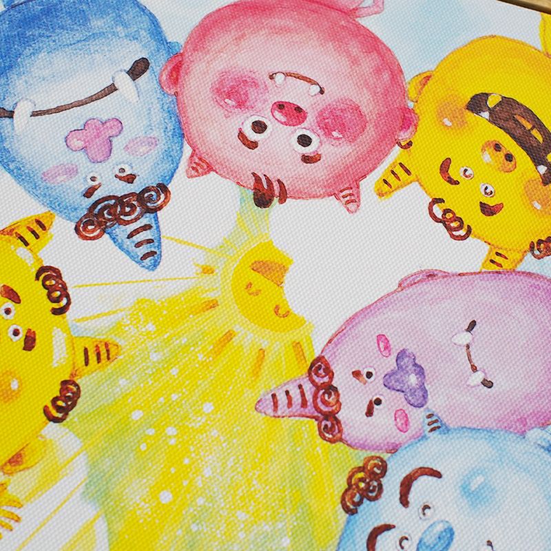 お日様が顔をのぞかせています