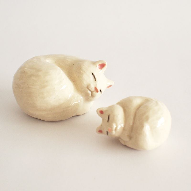 お正月が終わったら猫の置物として飾れます