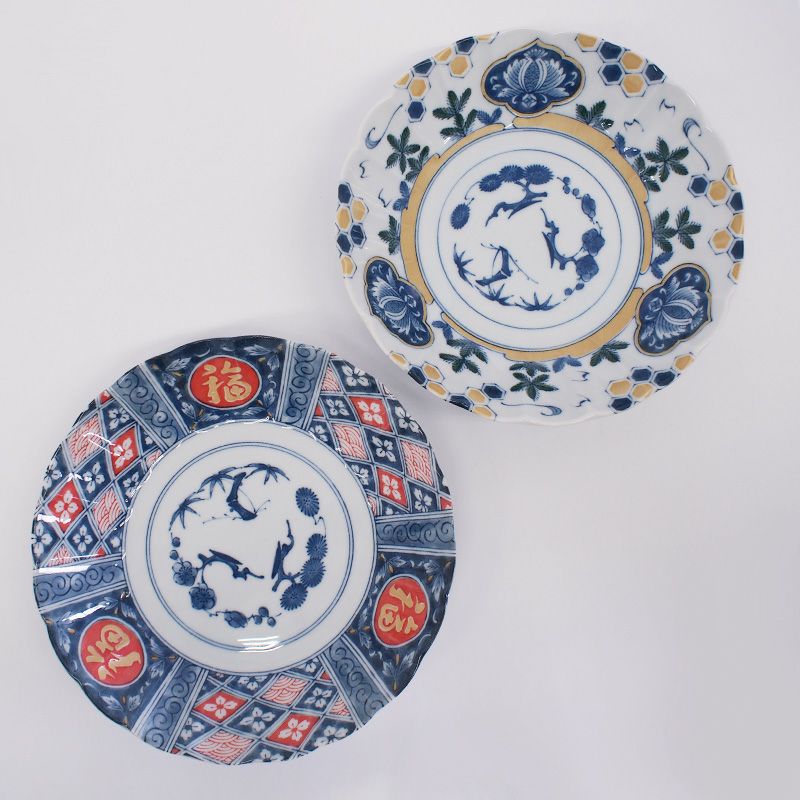 アワソメ8.0深皿亀甲松紋もございます