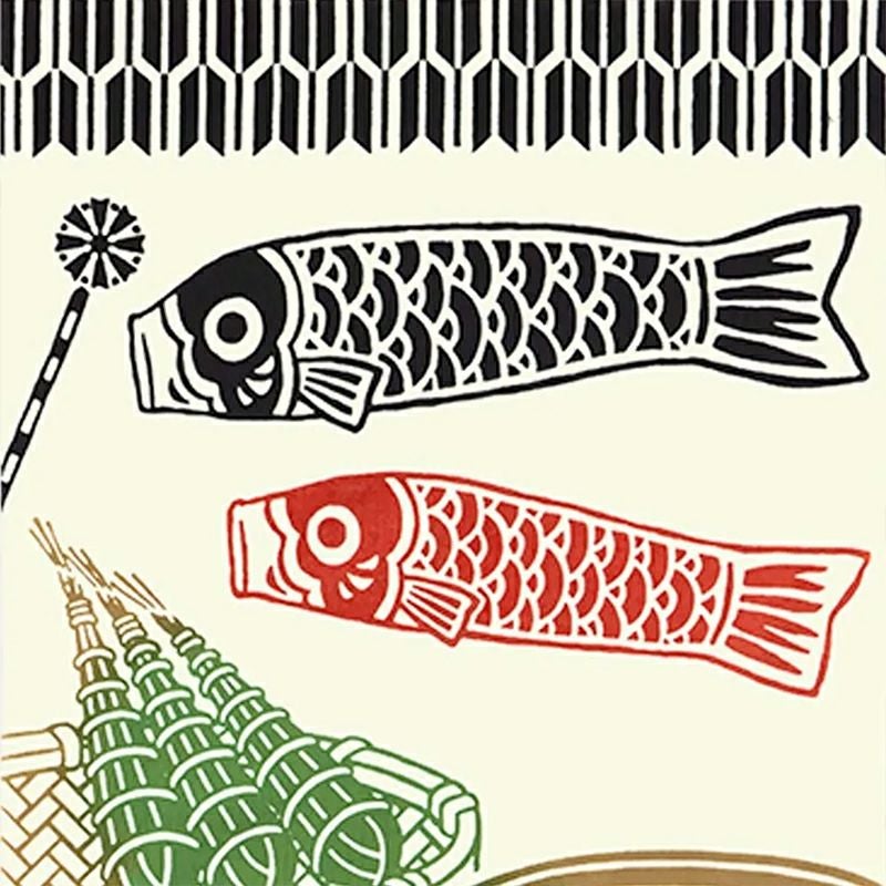 ちまきに柏餅、カツオ、筍