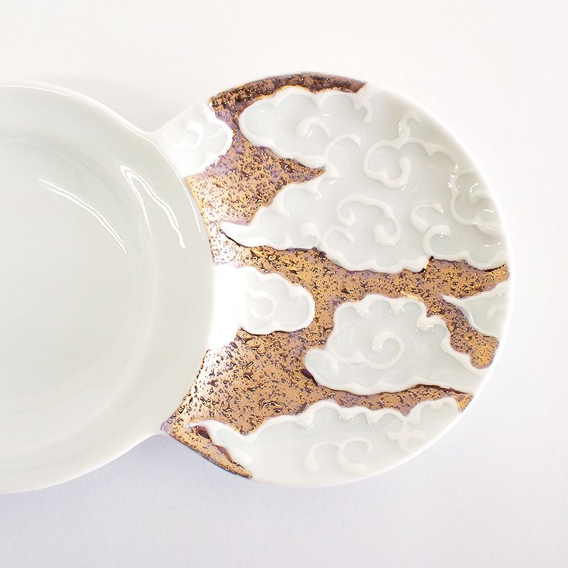 雲 小分け豆皿 金｜和食器通販｜織部 Online Store【公式】