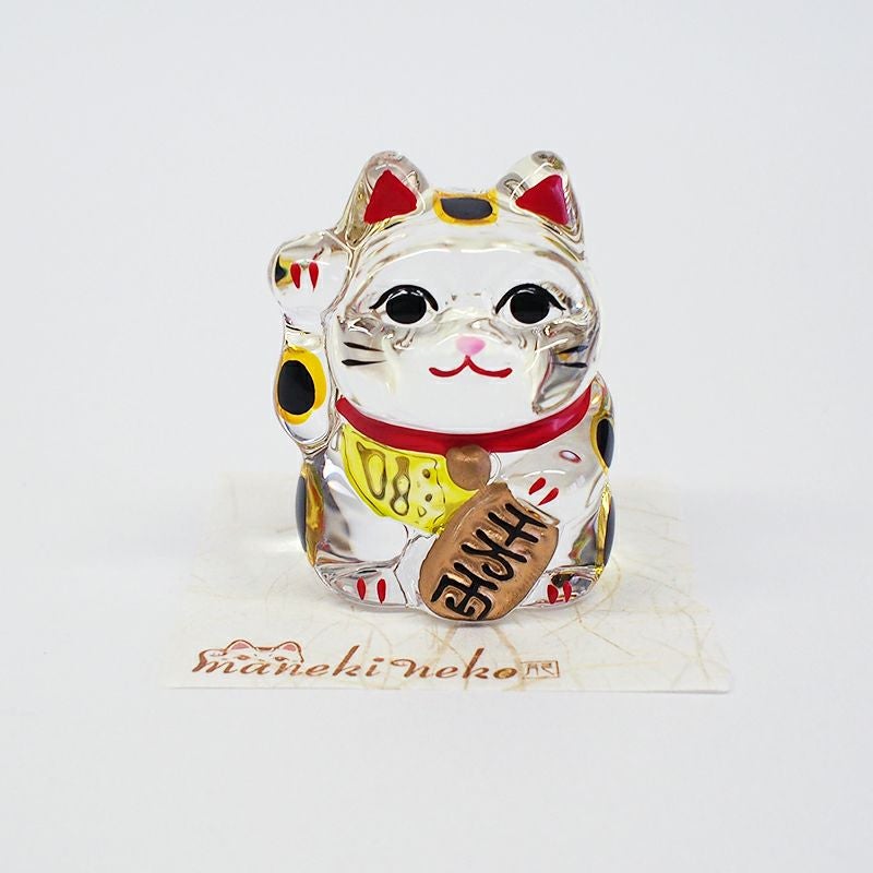 クリスタル 小判招き猫｜和食器通販｜織部 Online Store【公式】