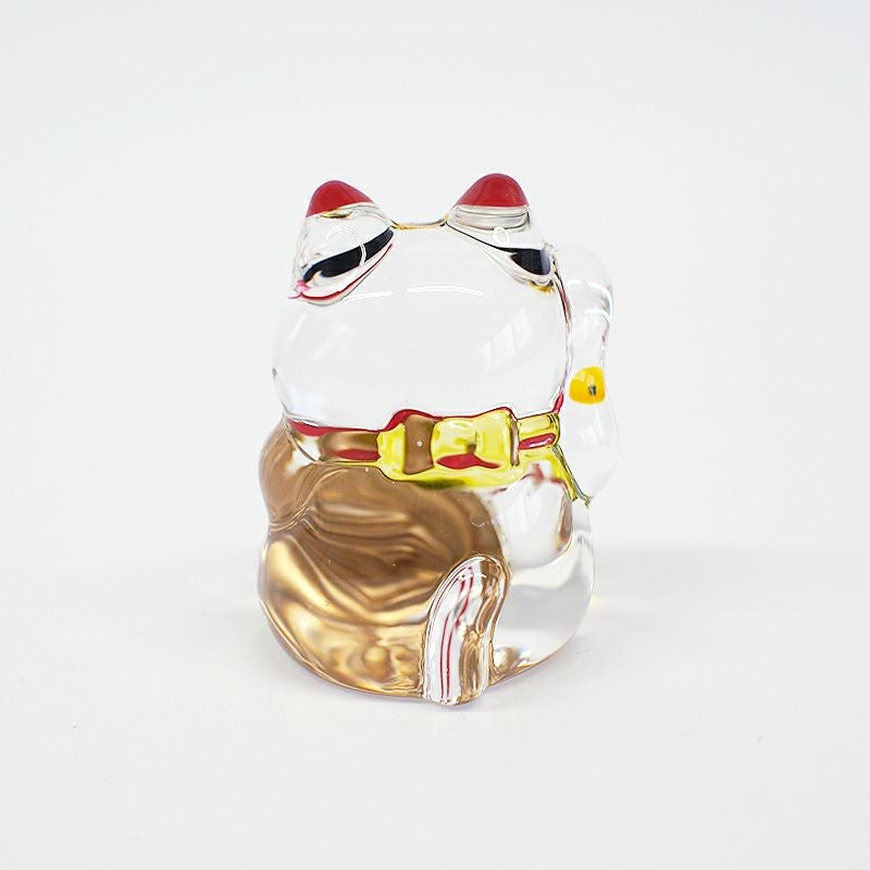 クリスタル 小判招き猫｜和食器通販｜織部 Online Store【公式】