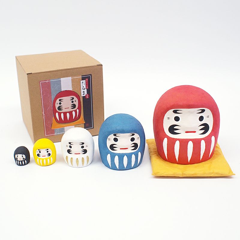 はりこーシカ　だるま五色