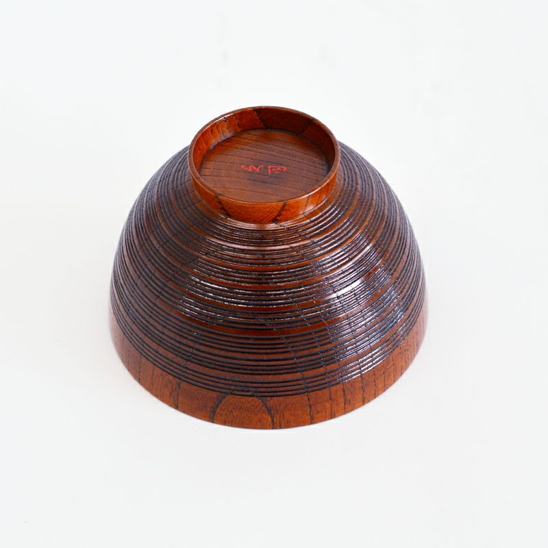 欅 汁椀 筋入 拭漆｜和食器通販｜織部 Online Store【公式】
