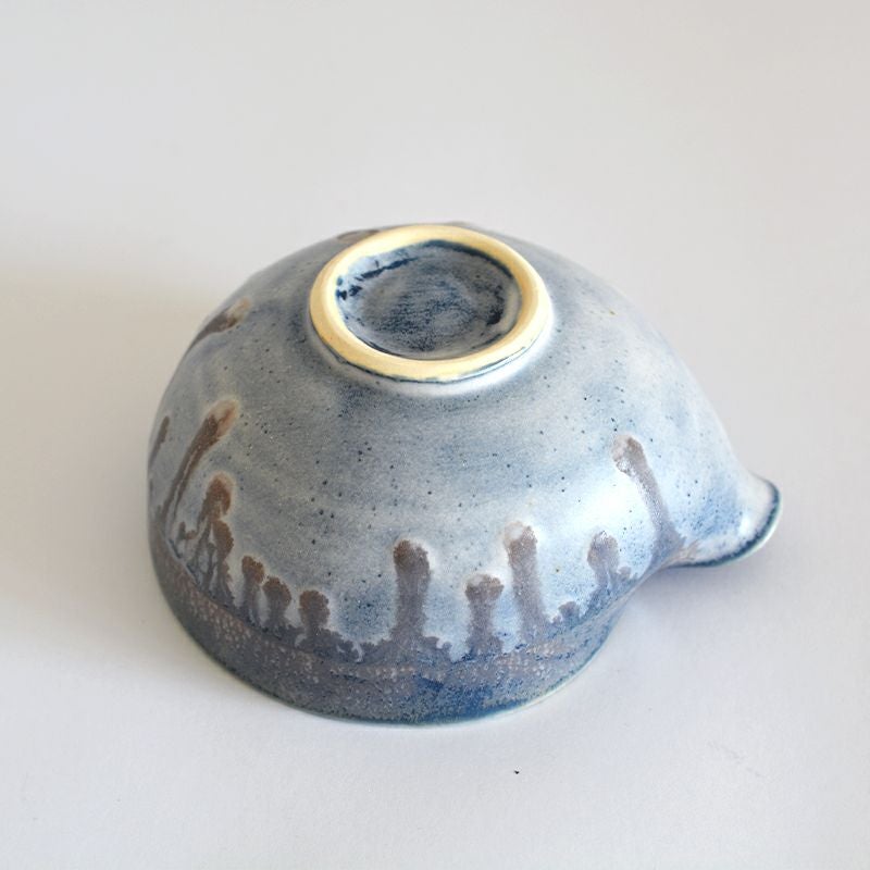 釉流し片口抹茶セット 藍｜和食器通販｜織部 Online Store【公式】