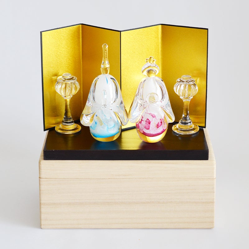 木箱入りで初節句のお祝いや木箱入り大切な方への贈り物としても最適です