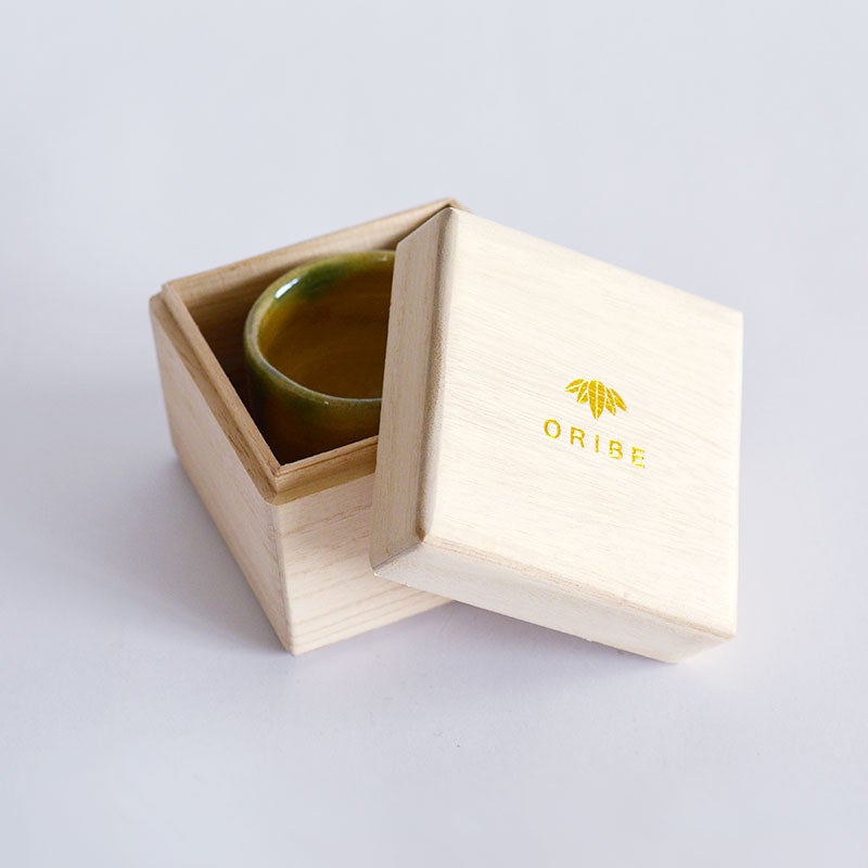 黄瀬戸 ぐい呑(木箱入り）｜和食器通販｜織部 Online Store【公式】
