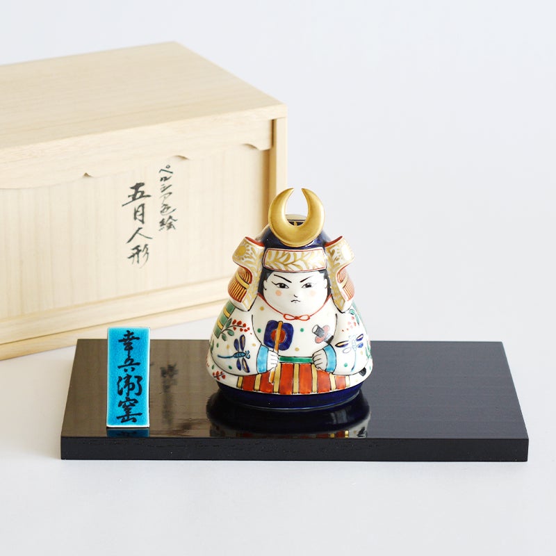 幸兵衛窯 ペルシア色絵 五月人形｜和食器通販｜織部 Online Store【公式】
