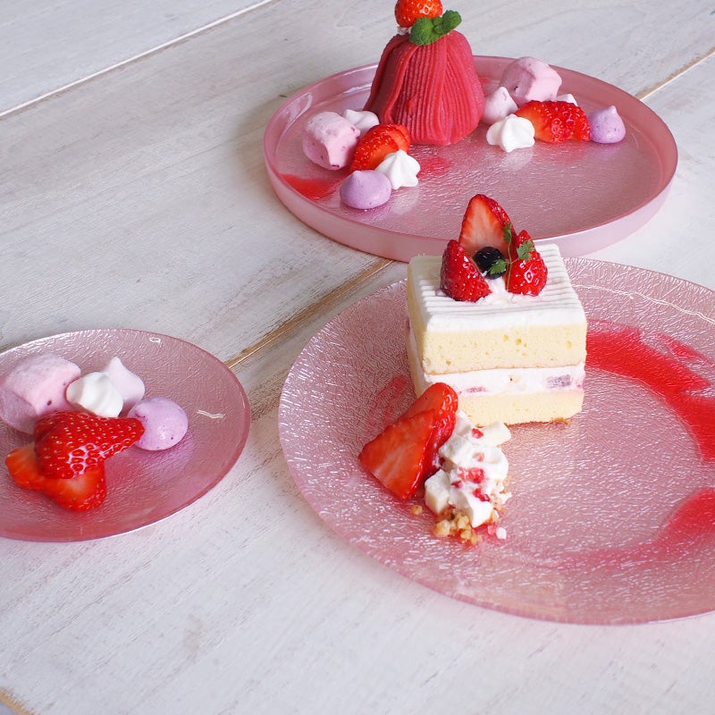 スィーツにぴったりのプレートです