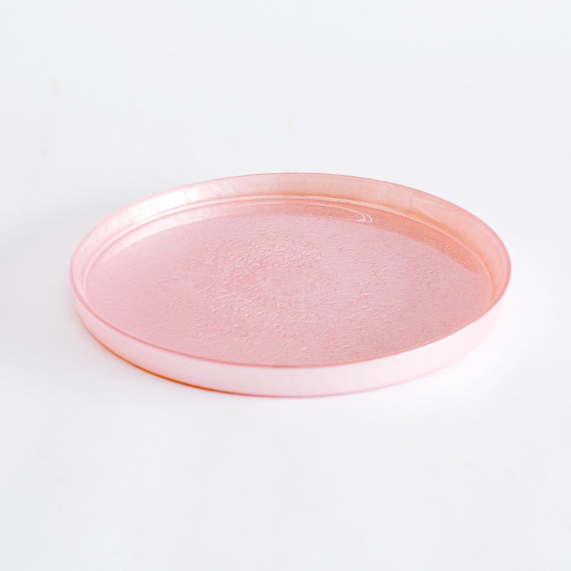 MIYABI エッジプレート ピンク｜和食器通販｜織部 Online Store【公式】