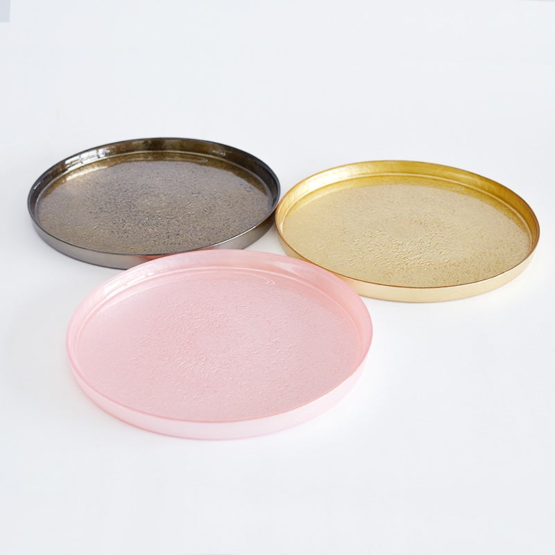 MIYABI エッジプレート ピンク｜和食器通販｜織部 Online Store【公式】