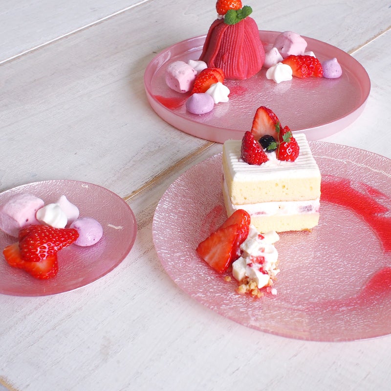 MIYABI エッジプレート ピンク｜和食器通販｜織部 Online Store【公式】