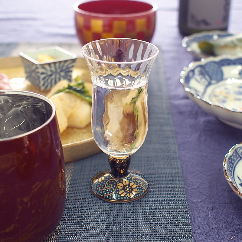 青粒鉄仙 冷酒グラス